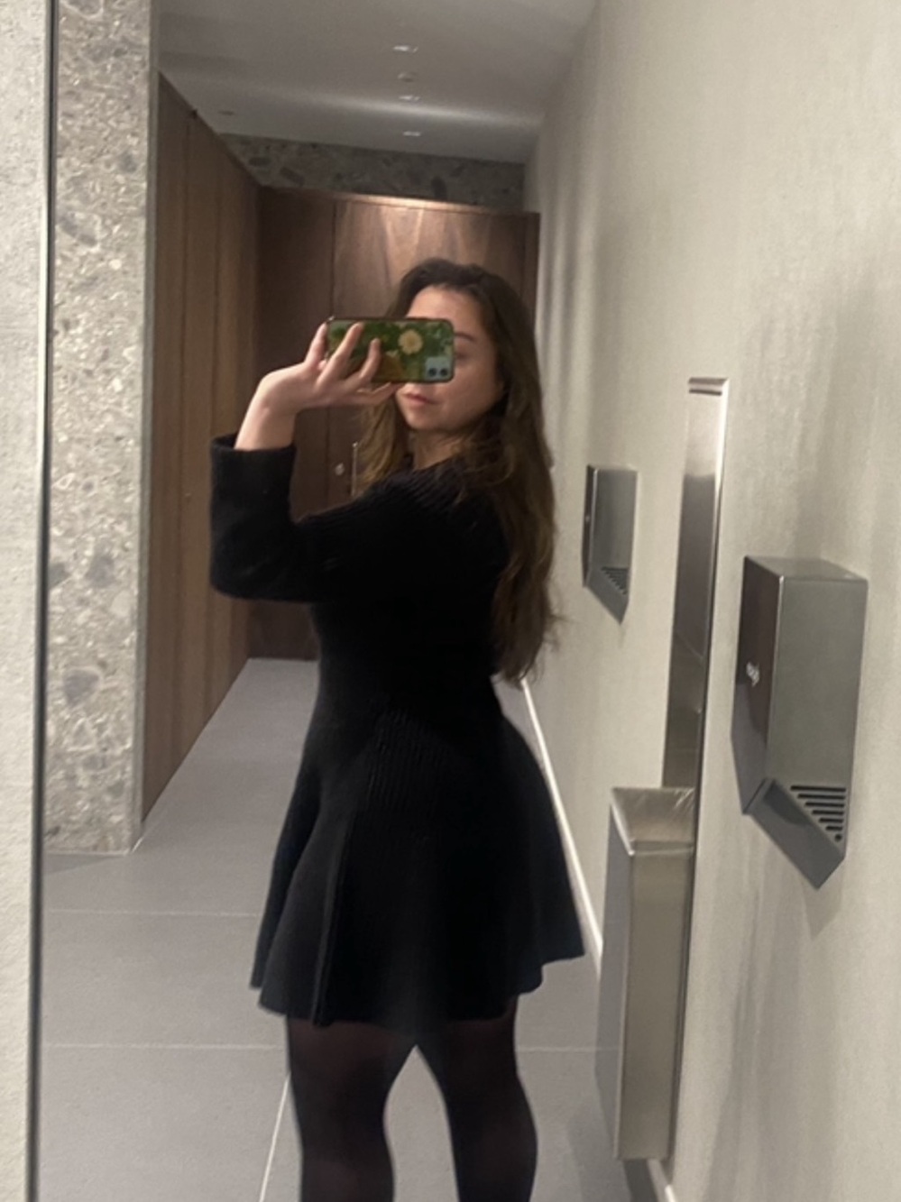 Knitted Dress (AQUA)